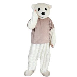 2024 Halloween Taille adulte Polar Bear Mascot Costume Costume personnalisée Costume de fantaisie kit Mastret Mastret