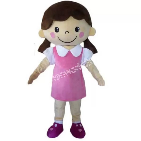 2024 Halloween taille adulte école fille mascotte costume déguisement carnaval thème de dessin animé déguisement pour hommes femmes robe de festival