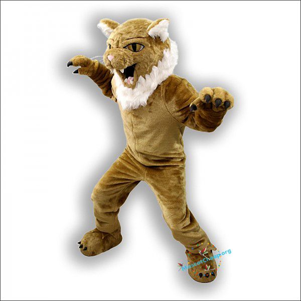 2024 Disfraz de mascota Bearcat de Halloween Conejito de Pascua Disfraz de peluche Tema de disfraces Disfraces Publicidad Fiesta de cumpleaños Traje