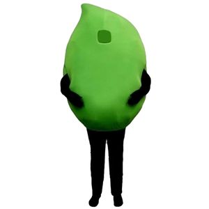 2024 Halloween Big Green Lime Mascot Costume Sémanot de fantaisie Advertis Party Femme Costume Tentitume