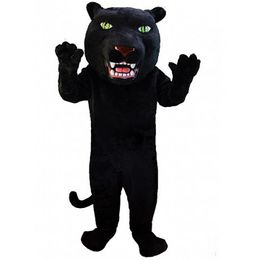 2024 Halloween Costume de mascotte Black Panthère Lapin de Pâques Costume en peluche Thème Déguisement Publicité Costume de fête d'anniversaire Tenue