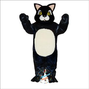 2024 Halloween Blackie Cat Costume de mascotte Lapin de Pâques en peluche costume costume thème déguisement publicité fête d'anniversaire costume tenue