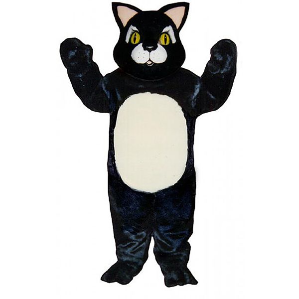 2024 Halloween BLACKIE CAT Costumes de mascotte personnage de dessin animé adulte femmes hommes robe carnaval unisexe adultes