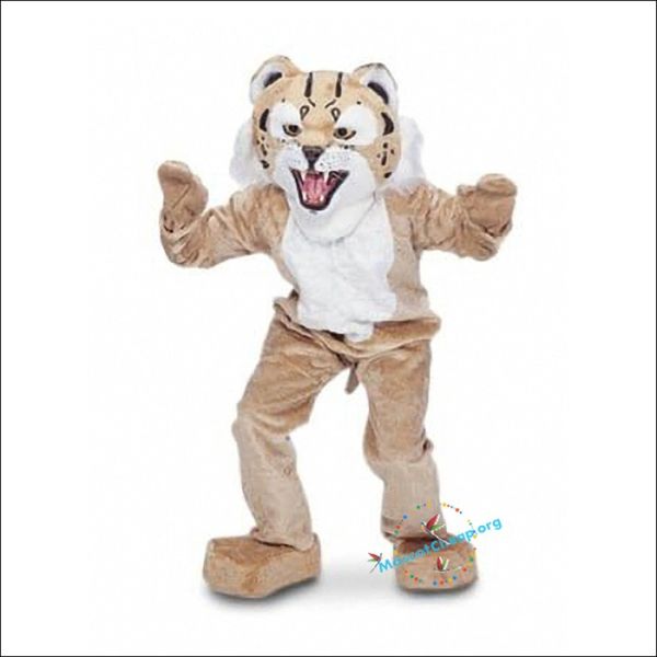 2024 Halloween Bobcat Costume della mascotte del fumetto Coniglietto di Pasqua Costume in peluche costume a tema vestito operato Pubblicità Costume per festa di compleanno