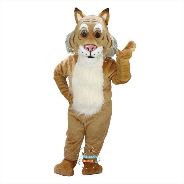 2024 Disfraz de mascota Bobcat de Halloween Conejito de Pascua Disfraz de peluche Tema de disfraces Disfraces Publicidad Fiesta de cumpleaños Traje