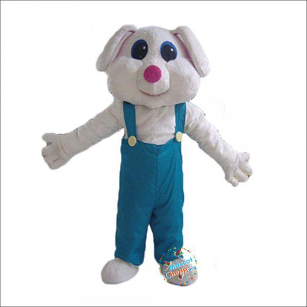 2024 Disfraz de mascota de conejo de conejito de Halloween Conejito de Pascua Disfraz de peluche Tema de disfraces Vestido de lujo Publicidad Traje de fiesta de cumpleaños
