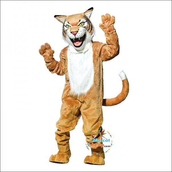 2024 Disfraz de mascota de gato montés feroz de Halloween Conejito de Pascua Disfraz de peluche Tema de disfraces Vestido de lujo Publicidad Traje de fiesta de cumpleaños Traje