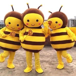 2024 Halloween Little Honey Peak Bee mascotte Action Figure Kostuum Little Bee Cartoon Actie Props Volwassen Wandel Prop Pak