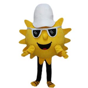 2024 Halloween Sun Mascot Costume Cartoon Anime Thème du personnage de Noël Carnival Party Fancy Costumes Adult tenue