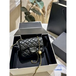 2024 bolso crossbody diseñador bolsas cc bolsa mini negro rosa bolsas oro hardware monederos mujer honda bolsa clásica solapa billetera cruz cuerpo woc pequeño messe