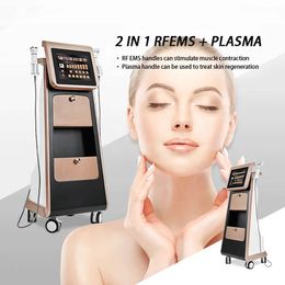 2024 Haute qualité 2 en 1 RF EMS Plasma Restauration musculaire Ems RF Machine de beauté avec le meilleur prix pour l'utilisation de salon de rajeunissement de la peau de lifting