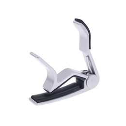 2024 Capo de guitarra acústica de guitarra de guitarra de nivel rápido de aluminio de aluminio de alta calidad para ajustar el sintonizador de guitarra de guitarra - para