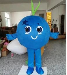 2024 Costume de Mascot Blearberry Hivelle Costume Cartoon Characon Topics Cost Furry Cost Halloween Carnival Birthday Party Robe