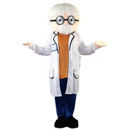 2024 Doctores de alta calidad Mascot Mascotas Custom Mascot Carnival Fancy Dress Disfraz de la escuela Halloween Mascot para adultos