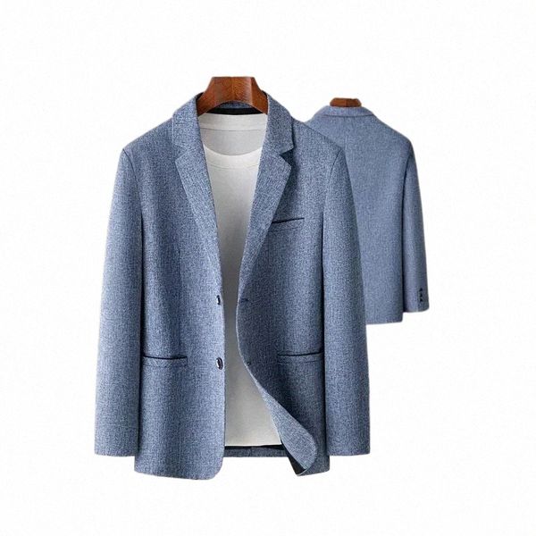 2024 Fi de haute qualité correspondant Handsome Trend Boutique Classic Busin Casual Single Suit Blazer Mujer Acetate M-5XL M3BA #