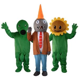 2024 Plantes chaudes de haute qualité V.S. Costume de mascotte Zombies, taille adulte, vêtements Anime, maquillage de fête, livraison gratuite, personnalisé