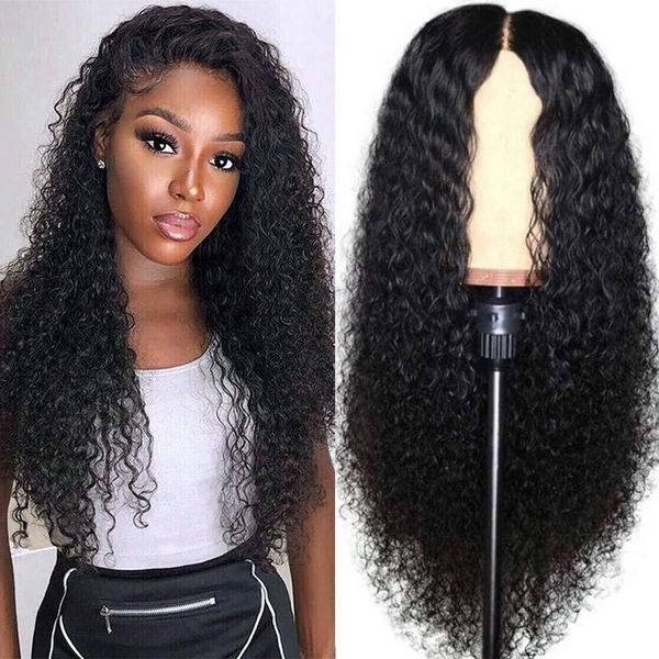 2024 Côté longue de haute qualité Partiage longs Longs Vente chaude Black Small Hair Wavy Wholesale Europe America Fashion Permed Rose Rose Net Curly Wig