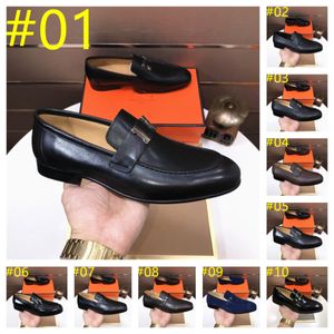 2024 Chaussures pour hommes de haute qualité chaussure de robe formelle masculino cuir authentique authentique chaussures de costume noir élégant Designer de bureau décontracté pour hommes à grande taille 38-46