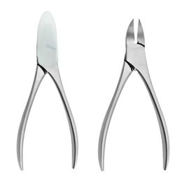 2024 Force Olecranon de haute qualité Clipper à ongles épais Groove en acier inoxydable Clipter Cutter Tête Round Tête Pédicure Couteau pour Clipper à ongles épais