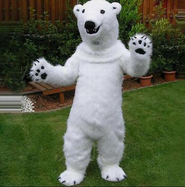 2024 Costume de mascotte de l'ours polaire de haute qualité