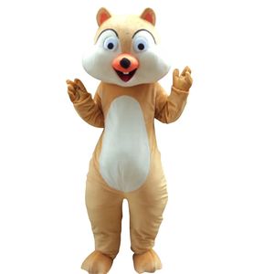 2024 Costume de mascotte écureuil de haute qualité