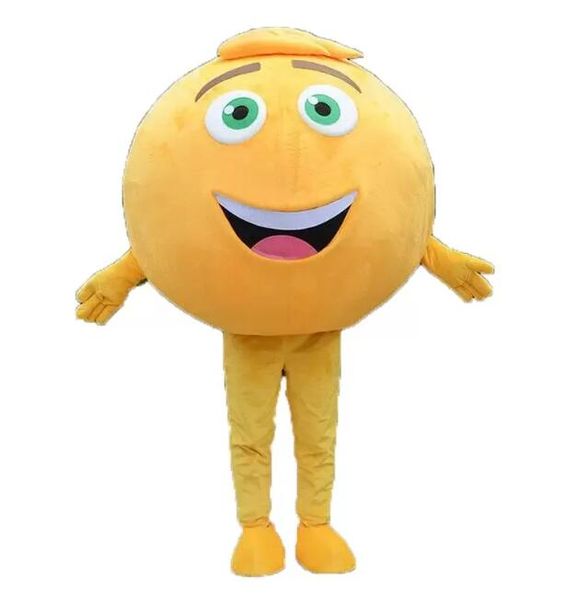 2024 Costumes de mascotte de haricots jaunes de haute qualité Halloween Fancy Party Dress Personnage de dessin animé Carnaval Noël Pâques Publicité Costume de fête d'anniversaire Outfit