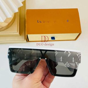 Gafas de sol de estilo Hip hop para hombre y mujer, lentes de sol de lujo, venta al por mayor, sin montura, de gran tamaño, 2024