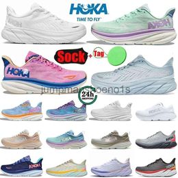 2024 Hokah One Bondi 8 Running Hokahs Chaussures Femmes Platform Trainers Runnnerssneakers Hokah Clifton 9 Chaussures Men Femmes Blakc White Harbour Mens 36-45