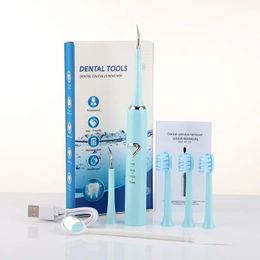 2024 Home Cálculo Remover Dental Escala dental Manchas de humo sonoro de placa Tártaro Dentadizo Dental - Para cálculo dental doméstico - para