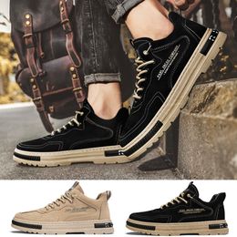 2024 Hot Hommes Mode Chaussures Casual Designer Chaussures de course marron Noir Sports de plein air Baskets 39-44