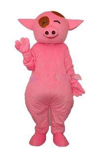 2024 chaud nouveau adulte mignon cochon mascotte costumes de déguisement fête de Noël