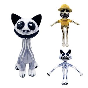 2024 hete nieuwe zoönomalie pluche speelgoed horror cat plushies poppen monster gevulde speelgoed anime figuur speelgoed panda kussen kinderen verjaardagscadeaus fans jongen
