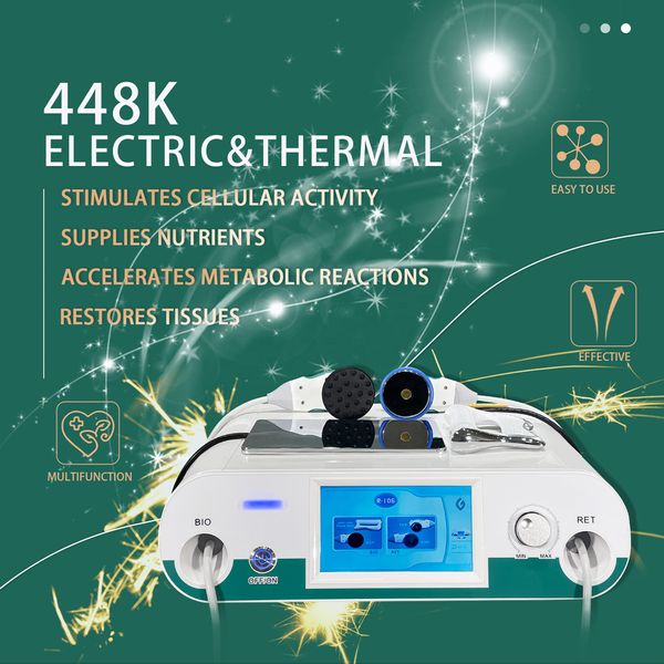 2024 gran oferta Fever Master 448k RF controlador de temperatura Fascia cuchillo diatermia antiinflamatoria máquina de belleza de la piel