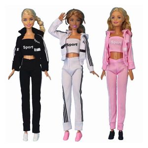 2024 Hot Sale Kawaii 3 items /Lot Fashion Doll Clothing Winter Suit +3 Bloemen Skirts Kids speelgoed Dolly accessoires Gratis verzending dingen voor Doll Diy Girl aanwezig
