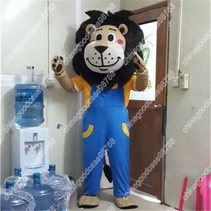 Costume de mascotte Lion, vêtements de performance de carnaval, robe publicitaire, offre spéciale, 2024