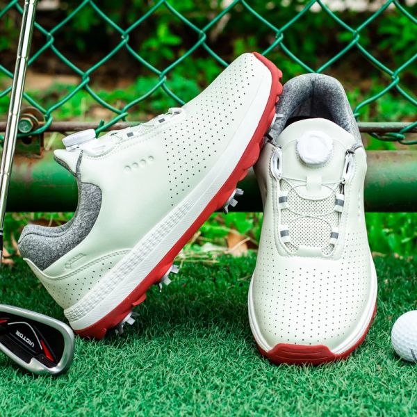 2024 Vente chaude Chaussures de golf professionnelles Men de golf extérieur