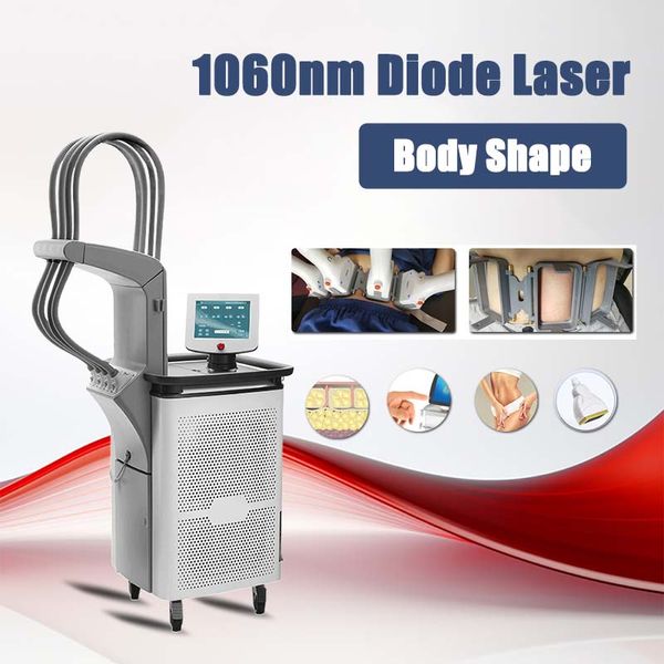 2024 Vente chaude RF 1060 Laser 1060nm Diode Laser pour le contour du corps, élimination des graisses, renforcement musculaire, équipement de spa de beauté amincissant