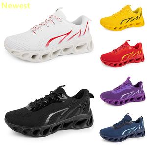 2024 offre spéciale chaussures de course hommes femme blanc marine crème rose rouge gris baskets fond souple respirant GAI