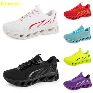 2024 vente chaude chaussures de course hommes femme blanc marine crèmes rose noir violet gris baskets baskets respirantes GAI