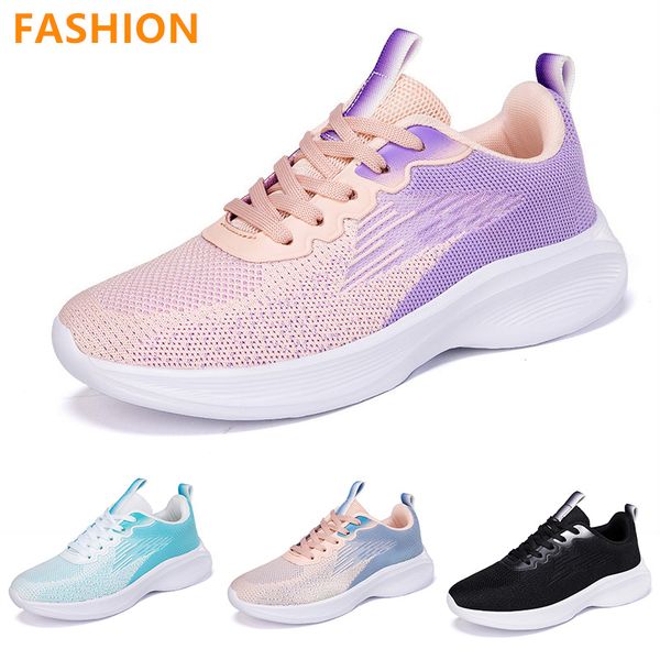 2024 venta caliente zapatos para correr hombres mujeres oliva melocotón cielo azul blanco dividido amarillo oro claro para hombre entrenadores deportes moda zapatillas de deporte GAI