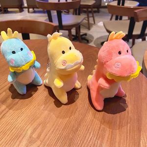 Poupée dinosaure en peluche, pendentif mignon pour sac à dos, porte-clés, décoration de sac d'école, cadeaux pour enfants et amis, vente en gros, offre spéciale, 2024