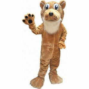 Costume de mascotte de Cougar mignon, robe fantaisie de spectacle de carnaval sur scène pour hommes et femmes, Costume d'halloween, offre spéciale 2024