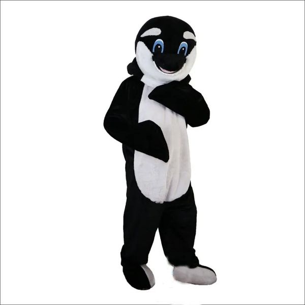 2024 Ventes chaudes Dolphin Mascot Costume Costume Halloween Party Game Dress tenue Performance Activity Sales Promotion