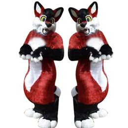 2024 Hot Sales Halloween Husky Dog Fox Cartoon Mascot Kostuums Hallowen Activity Sales Promotie Kerstkleding Kostuums