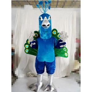 2024 Vente chaude Halloween paoncocks Mascot Costume adultes taille d'anniversaire fête extérieure tenue costume fantaisie Costumes de caractère