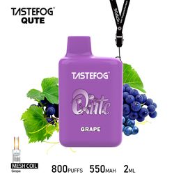 2024 Hot Verkoop E-sigaret Tastefog Qute 800 Rookwolken- 1000 Rookwolken Wegwerp Leuke Vape Box