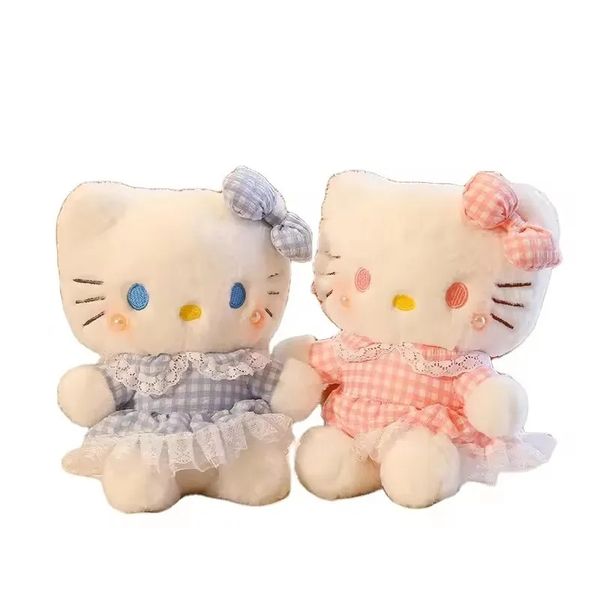 Poupée Hello créative chat en peluche, jouet en tissu KT, cadeau d'anniversaire pour couple et fille, offre spéciale, 2024