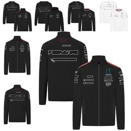 2024 Équipe de vente à chaud F1 Suisse de course Variété de pulls à manches longues manteau à sweat à sweat chaud masculin