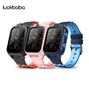 2024 Hot Smart 4G GPS WiFi Tracker Lokaliseer Kidstudenten Remote Dual Camera Voice Monitor Smartwatch SOS Video Call Android 8.1 Telefoon Watch