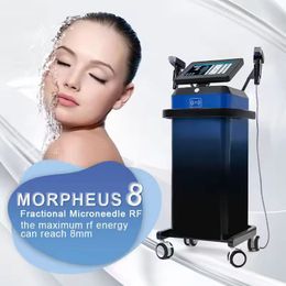2024 INMODE 2 en 1 Morpheus 8 Equipo de estiramiento de la piel Aguja fraccionada Rf Morpheus 8 Estiramiento facial Máquina para adelgazar Estiramiento Arrugas Cicatrices Eliminación del acné Piel reafirmante